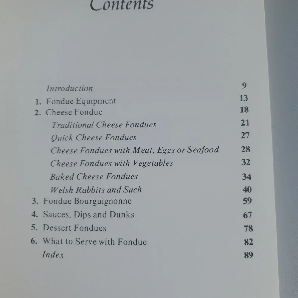 Fondue on the Menu Hardcover Vintage Book The Fondue Cookbook PB Retro 70's NOS